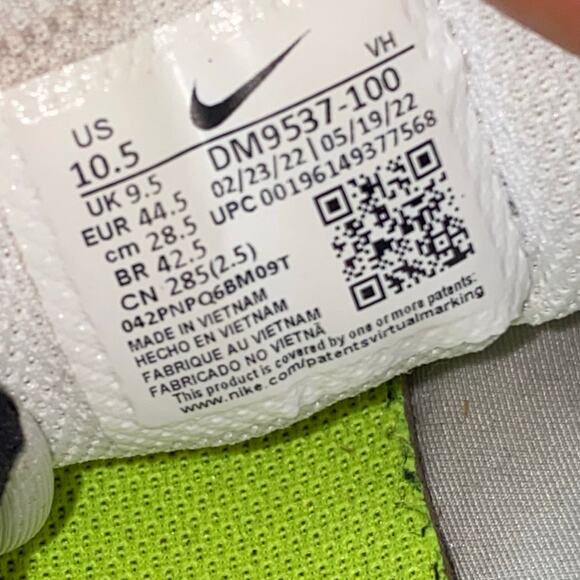 Nike Air Max Systm Men's Running Sneaker Shoes DM9537-100 Size 10.5 - Picture 8 of 9